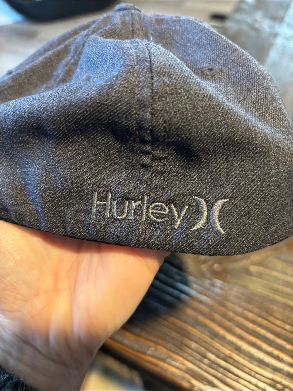 Hurley Two-Tone Gray and Dark Gray Kids Hat